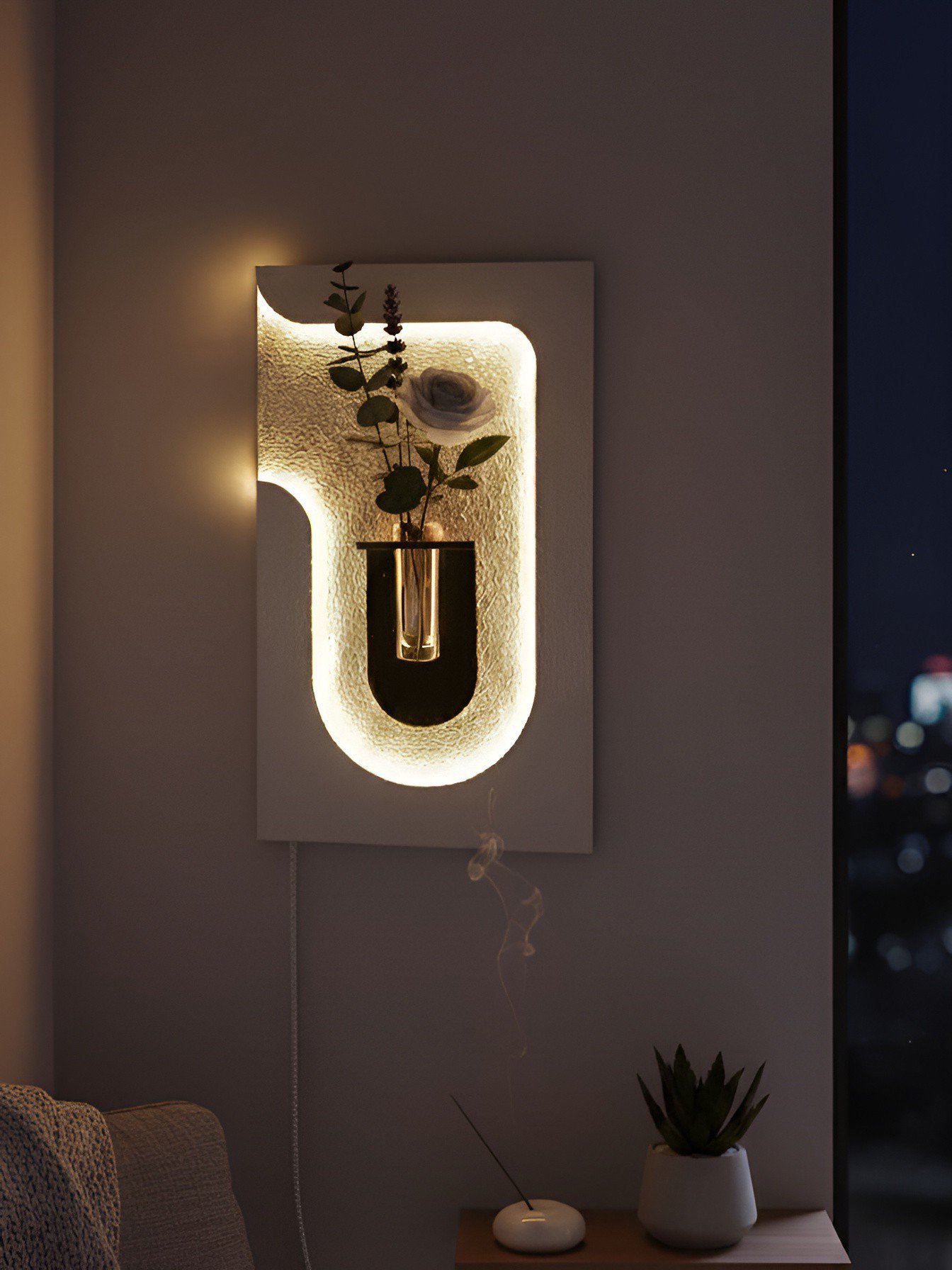 2025/11/1000094824.jpg wall mounted hydroponic vase frame with led light q shaped(left)