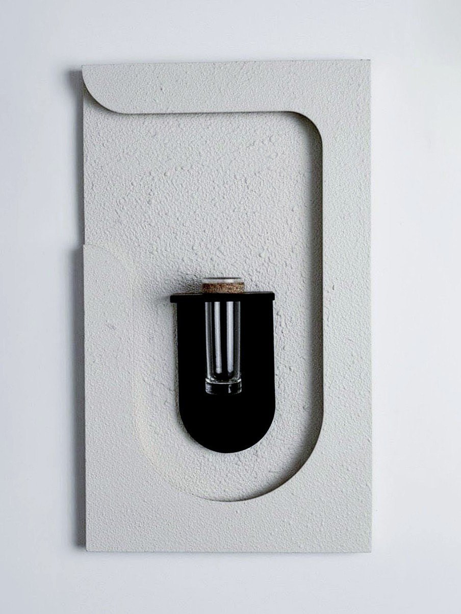 2025/11/1000094826.jpg wall mounted hydroponic vase frame with led light q shaped(left)